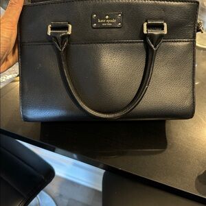 Kate spade medium sized black satchel